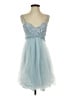 Assorted Brands Blue Cocktail Dress Size 2 - photo 1