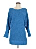 Pink Rose Blue Pullover Sweater Size M - photo 1