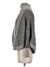 YOON Chevron-herringbone Gray Poncho Size XS - Sm - photo 5