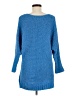 Pink Rose Blue Pullover Sweater Size M - photo 2