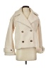 Divided by H&M 100% Polyester Ivory Coat Size XXS - photo 1