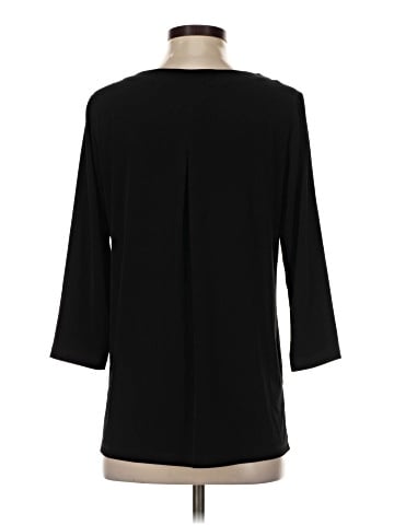 Susan Graver 3/4 Sleeve Top (view 2)