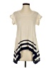 Brooklyn Industries Ivory Short Sleeve Top Size S - photo 1