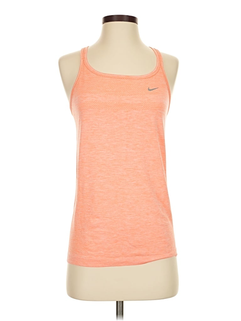 Pre-owned Nike Active Tank Top In Orange