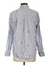 Rails Hearts Blue Long Sleeve Button-Down Shirt Size L - photo 2