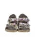 Unbranded 100% Leather Print White Sandals Size EU 21 (baby) - photo 2