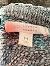 LC Lauren Conrad 100% Polyester Tweed Blue Pullover Sweater Size M - photo 7