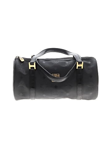 MCM Monogram Barrel Bag (view 1)