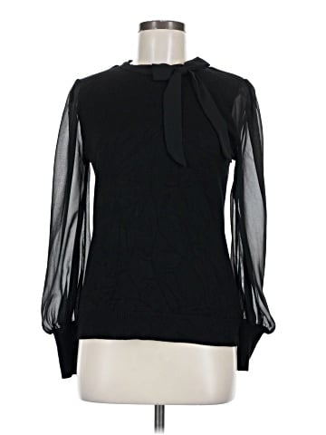 Indigo Rose Long Sleeve Blouse (view 1)