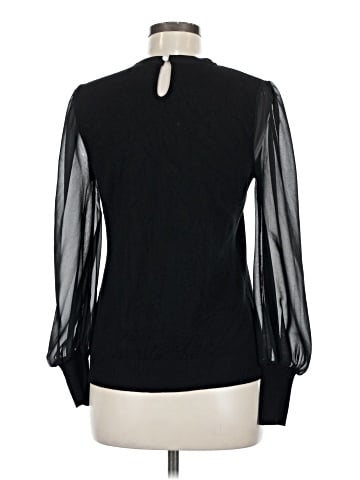 Indigo Rose Long Sleeve Blouse (view 2)