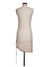 Antistar Solid Tan Casual Dress Size M - photo 2