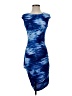 BCBGMAXAZRIA Tie-dye Blue Cocktail Dress Size XXS - photo 1