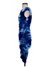 BCBGMAXAZRIA Tie-dye Blue Cocktail Dress Size XXS - photo 5