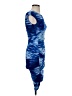 BCBGMAXAZRIA Tie-dye Blue Cocktail Dress Size XXS - photo 4