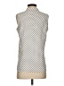 Anne Klein 100% Polyester Polka Dots Ivory Sleeveless Blouse Size XXS - photo 2