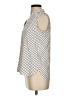 Anne Klein 100% Polyester Polka Dots Ivory Sleeveless Blouse Size XXS - photo 6