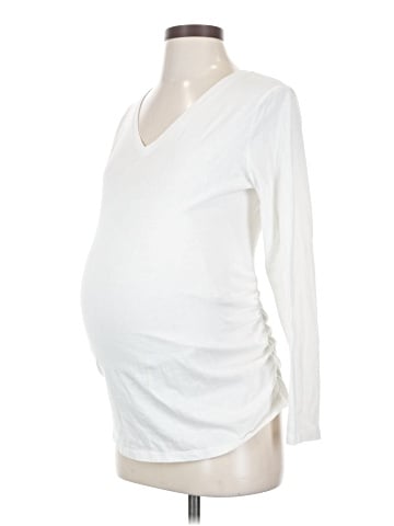 Isabel Maternity Long Sleeve Top (view 1)