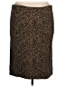 Grace Animal Print Brown Casual Skirt Size L - photo 2