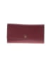 MCM Solid Burgundy leather continental wallet One size - photo 1