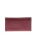 MCM Solid Burgundy leather continental wallet One size - photo 2