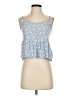 LA Hearts 100% Rayon Blue Sleeveless Top Size S - photo 1