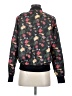Say What? 100% Polyester Floral Black Jacket Size S - photo 2