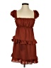 WeWoreWhat 100% Polyester Brown Casual Dress Size S - photo 1