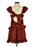 WeWoreWhat 100% Polyester Brown Casual Dress Size S - photo 2