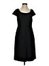 Ann Taylor Solid Black Casual Dress Size 2 - photo 1