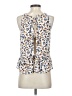 14th & Union 100% Polyester Ivory Sleeveless Blouse Size S - photo 2