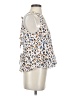 14th & Union 100% Polyester Ivory Sleeveless Blouse Size S - photo 4