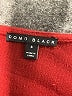 Como Black Burgundy 3/4 Sleeve Top Size S - photo 7