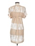 B. Split Tie-dye Tan Casual Dress Size S - photo 2