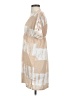 B. Split Tie-dye Tan Casual Dress Size S - photo 5