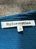 Reformation Teal Cocktail Dress Size 2 - photo 6