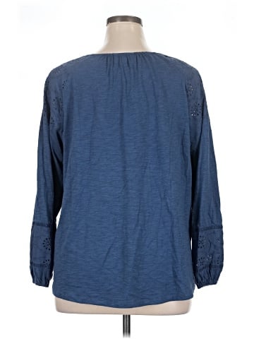 Style&Co Long Sleeve Blouse (view 2)
