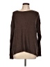 Seven7 Brown Long Sleeve Top Size L - photo 1