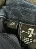 7 For All Mankind Stripes Blue Jeans Size 28 waist - photo 10
