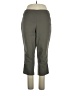 dalia Solid Green Active Pants Size 14W - photo 1