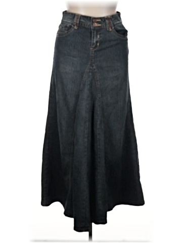 Jolt Denim Skirt (view 1)