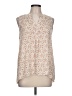 dalia Ivory Sleeveless Blouse Size L - photo 1