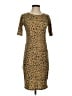 Lularoe Animal Print Brown Cocktail Dress Size XS - photo 1