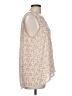 dalia Ivory Sleeveless Blouse Size L - photo 4