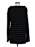 Talbots Stripes Black Poncho Size L - photo 2