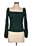 Unbranded Green Long Sleeve Blouse Size L - photo 1