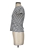 J.Crew Mercantile Stripes Silver Short Sleeve Turtleneck Size XXS - photo 5