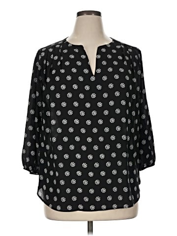 Pleione 3/4 Sleeve Blouse (view 1)