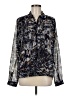 CAbi Paisley Blue Long Sleeve Blouse Size M - photo 1