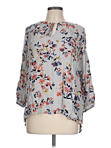 Como Vintage 3/4 Sleeve Blouse (view 1)