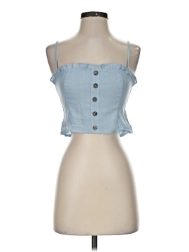Olivaceous Sleeveless Blouse